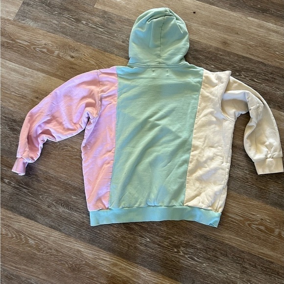 Teddy Fresh X- Large Color Block 100% Cotton Hoodie - Picture 3 of 9